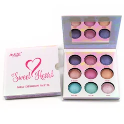 Amuse Sweet Heart Baked Eyeshadow Palette Cosmetics