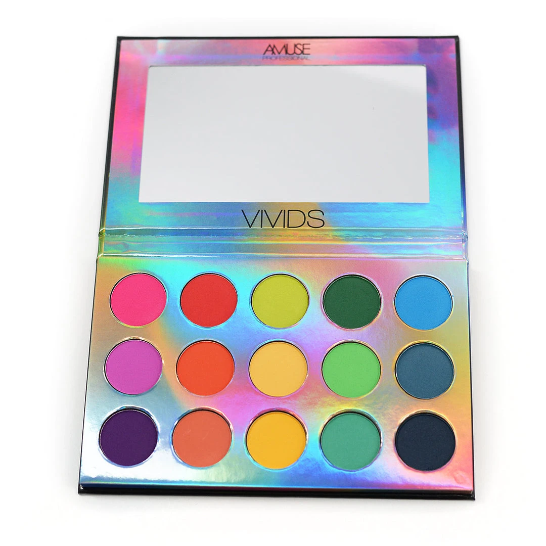 Amuse Professional 15-Color Eyeshadow Palette | High-Pigment Matte & Shimmer Shades 1 Amuse Professional 15-Color Eyeshadow Palette Cosmetics