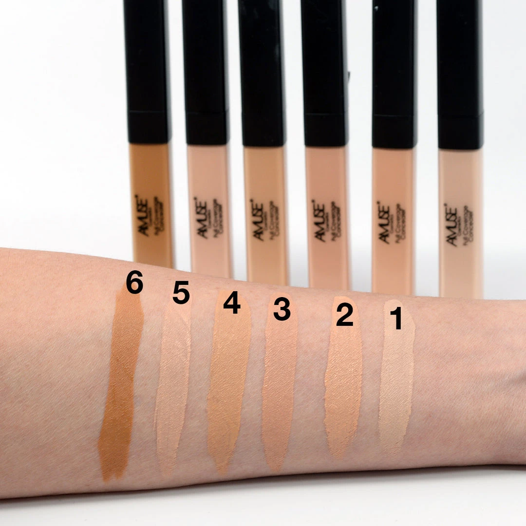 Amuse Full Coverage Concealer - Flawless Finish, Long-Lasting & Hydrating - Lightweight Makeup for Face 1 Amuse Full Coverage Concealer Cosmetics
