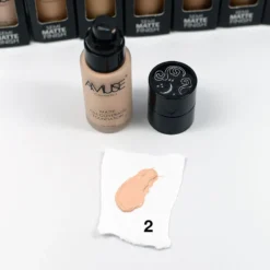 Cosmetics Amuse Full Coverage Foundation Semi-Matte Finish