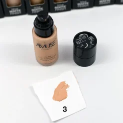 Cosmetics Amuse Full Coverage Foundation Semi-Matte Finish