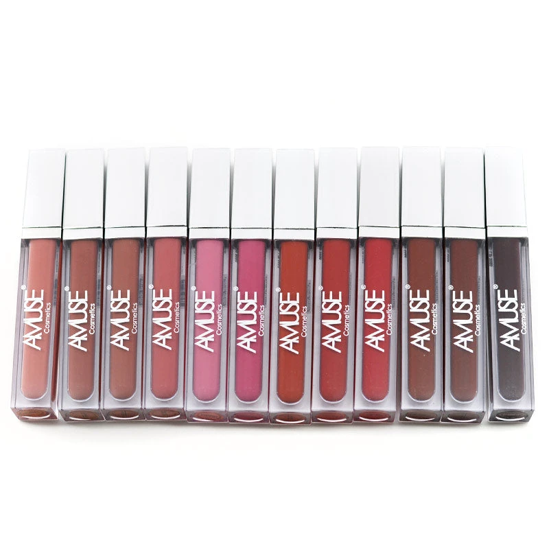 Amuse Lip Gloss - 12 Vibrant Colors | Long-Lasting & Hydrating (LIP2090) 2 Cosmetics Amuse Lip Gloss - 12 Colors (LIP2090)
