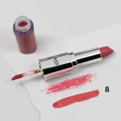 Amuse Long Lasting Duo Matte Lipstick & Liquid Lip Gloss Cosmetics