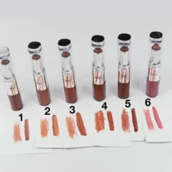 Amuse Long Lasting Duo Matte Lipstick & Liquid Lip Gloss Cosmetics