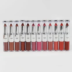 Amuse Long Lasting Duo Matte Lipstick & Liquid Lip Gloss Cosmetics