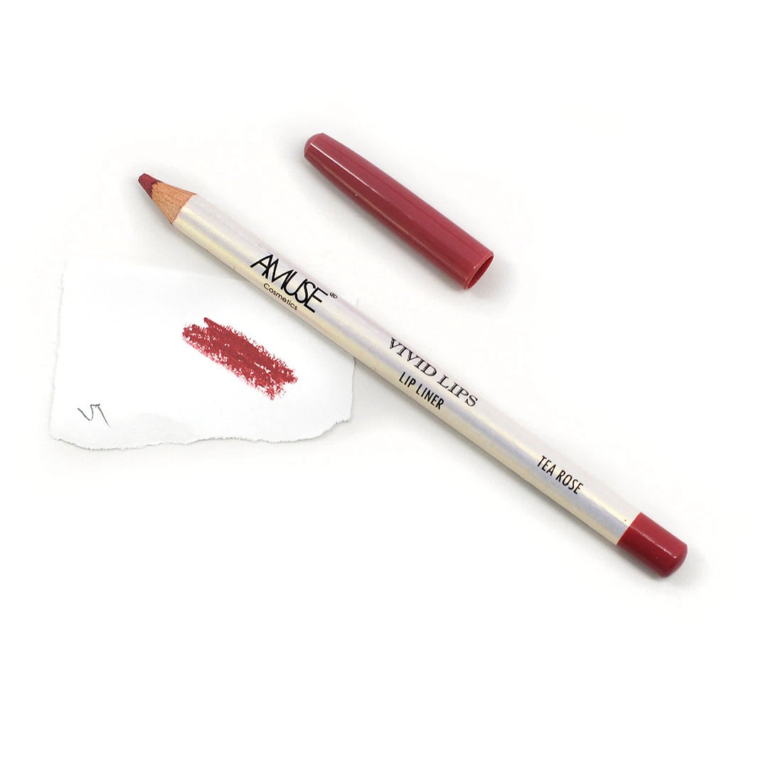 Amuse Vivid Lips Lipliner in Tea Rose | Long-Lasting Lip Pencil | Cosmetics for Perfect Lips 1 Amuse Vivid Lips Lipliner (Tea Rose)