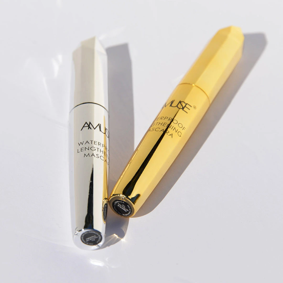 Amuse Waterproof Lengthening Mascara - Smudge-Proof, Long-Lasting Eye Makeup 1 Amuse Waterproof Lengthening Mascara