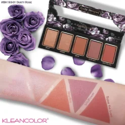 Kleancolor Rustic Bouquet Blush Palette Cosmetics