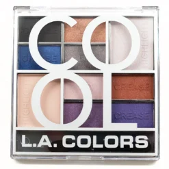 L.A. Colors Color Block Eyeshadow Palette - COOL Cosmetics