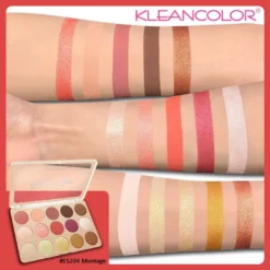 Kleancolor Shadow Collage - Montage (ES204) Cosmetics