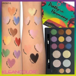 Kleancolor Pretty In Harmony Eyeshadow Palette Cosmetics