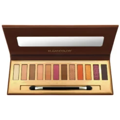 Cosmetics Kleancolor Surefire Eyeshadow Palette - Toasty Brown (ES490)