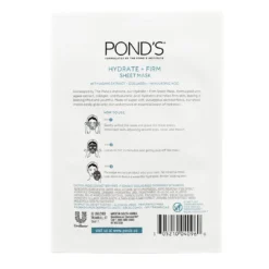 Cosmetics POND'S Hydrate + Firm Sheet Mask