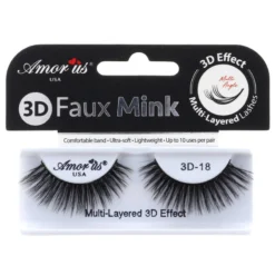 Always Mei Sales 2022 9 Amor Us 3D Faux Mink Lashes - #18 Cosmetics