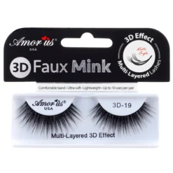 Always Mei Sales 2022 11 Amor Us 3D Faux Mink Lashes - #19 Cosmetics