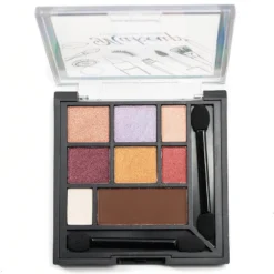 Santee 9-Color Makeup Collection Eyeshadow And Blush Palette
