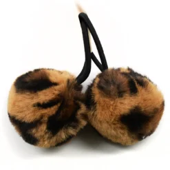 UBC Animal Print Pom Pom Hair Ties