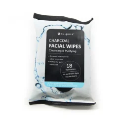 Nu-pore Nu Pore Charcoal Facial Wipes Cleansing And Purifying Cosmetics