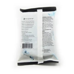 Nu-pore Nu Pore Charcoal Facial Wipes Cleansing And Purifying Cosmetics