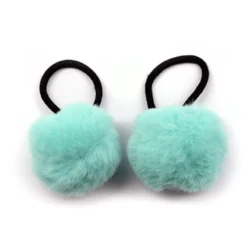 UBC Pom Pom Hair Ties (1 Pair) Everything For $1