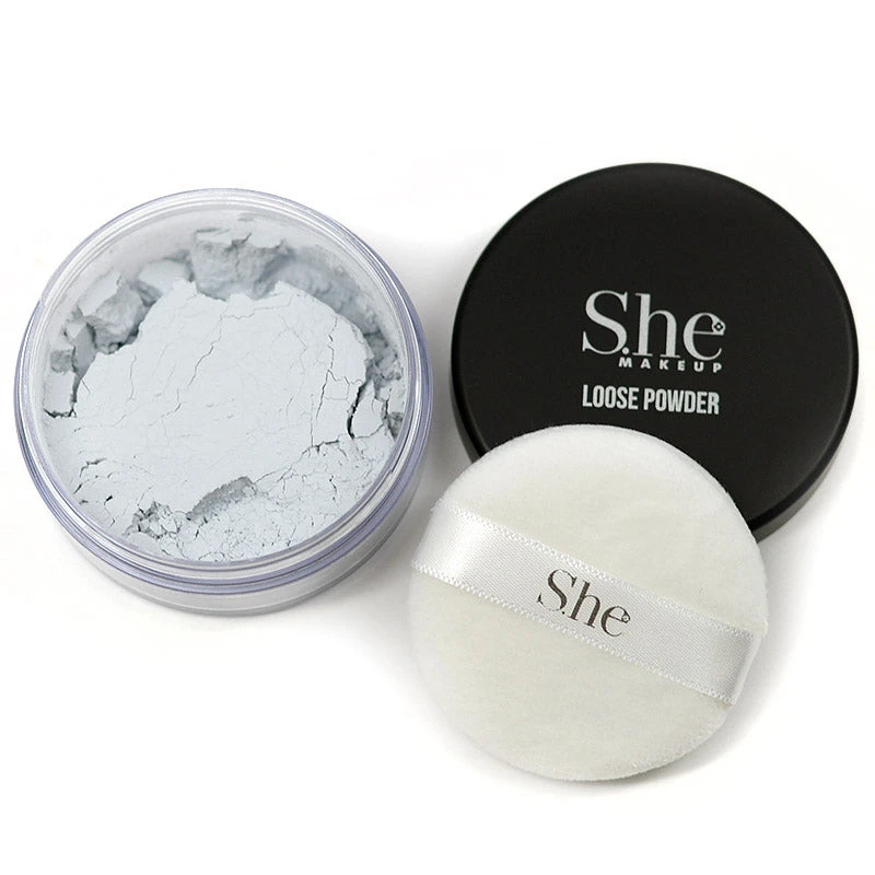 She Makeup S.he Makeup Mineral Loose Powder - Lightweight, Natural Finish Face Powder for All Skin Types 5 She Makeup S.he Makeup Mineral Loose Powder Cosmetics