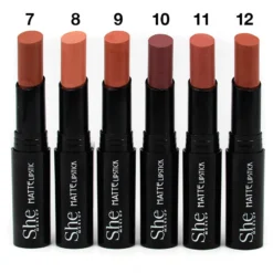 She Makeup Cosmetics S.he Makeup Matte Lipstick - Nude Tones