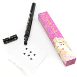 She Makeup S.he Makeup Double Seal Liquid Eyeliner And Stamp - Star